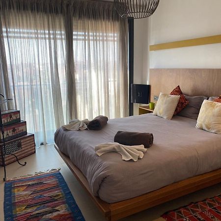 Luxueux Appart Hivernage Avec Vue Sur L"Atlas Marrakesch Exterior foto