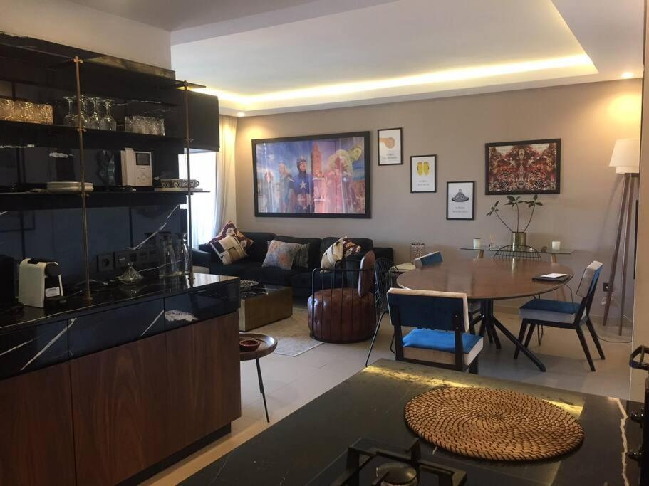 Luxueux Appart Hivernage Avec Vue Sur L"Atlas Marrakesch Exterior foto