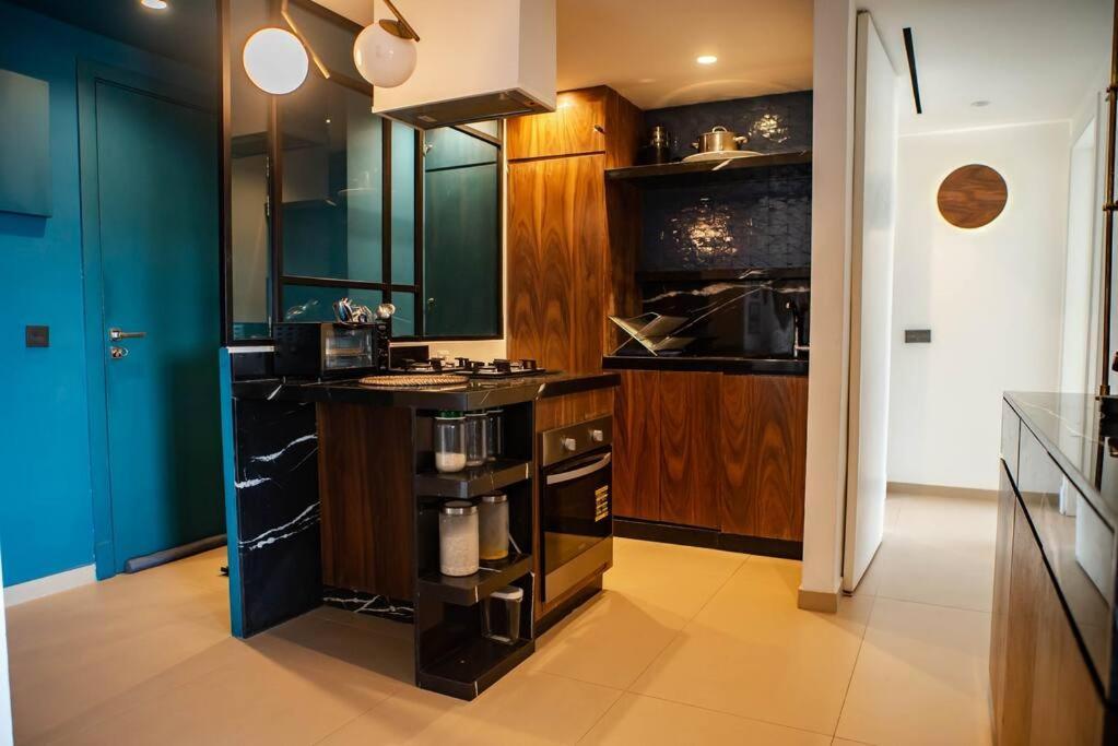 Luxueux Appart Hivernage Avec Vue Sur L"Atlas Marrakesch Exterior foto