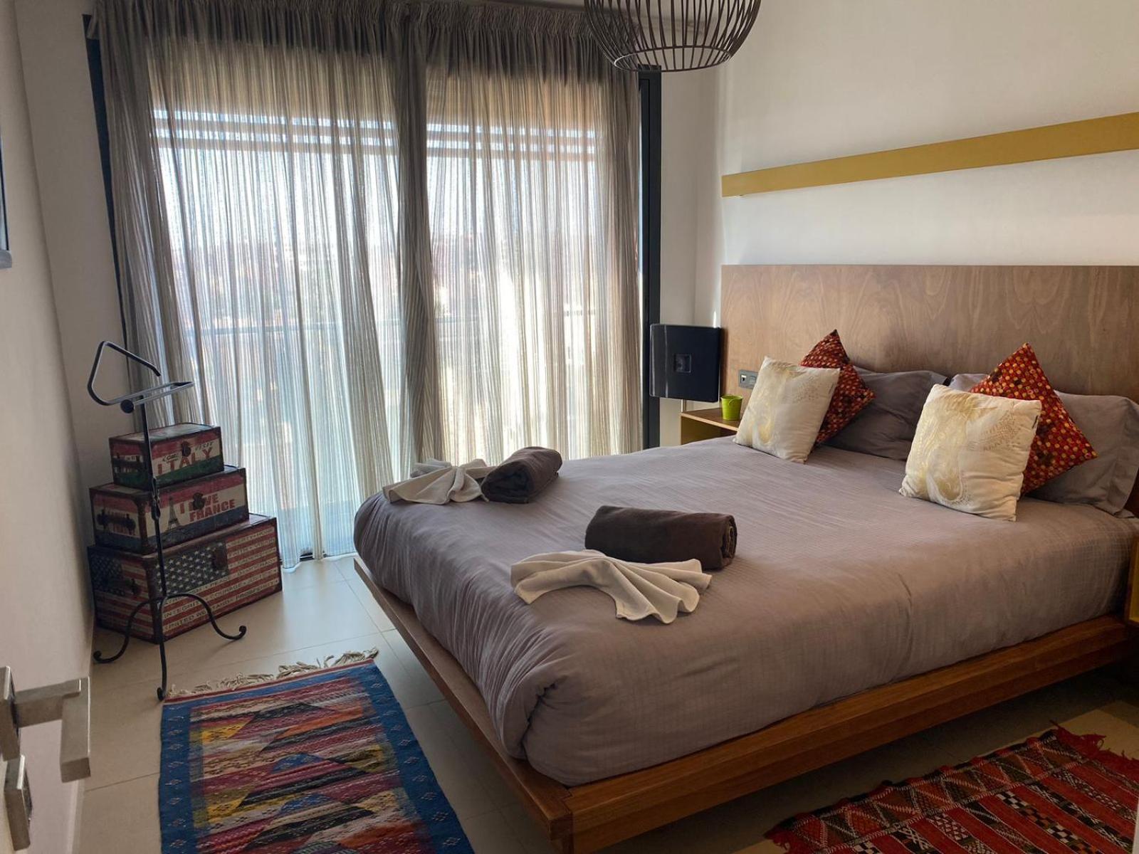 Luxueux Appart Hivernage Avec Vue Sur L"Atlas Marrakesch Exterior foto